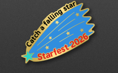 Starfest pin